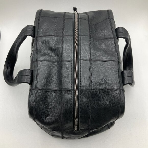 Chanel Choco Bar Caviar Leather Black Handbag Purse - Picture 5 of 13